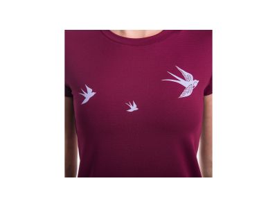 Sensor COOLMAX TECH SWALLOW dámske tričko, lilla