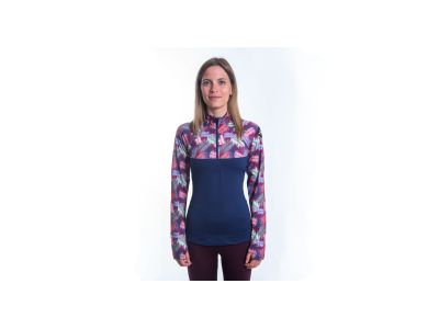 Sensor COOLMAX THERMO Damen-Sweatshirt, tiefblau/federn