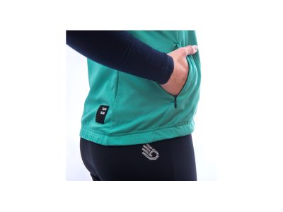 Vesta de dama Sensor COOLMAX THERMO, verde mare/albastru intens