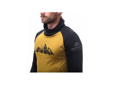 Sensor COOLMAX THERMO MOUNTAINS sweatshirt, mustard