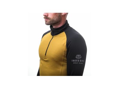 Sensor COOLMAX THERMO Sweatshirt, Senf