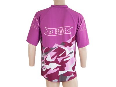Sensor CYKLO BRAVE jersey, purple