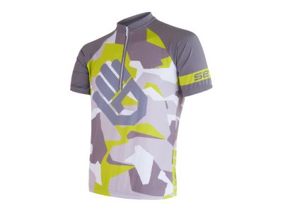 Sensor CYKLO CAMO dres, šedá/žlutá