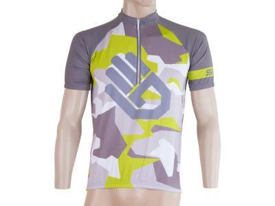 Sensor CYKLO CAMO jersey, grey/yellow