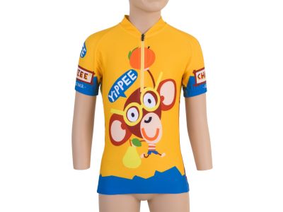 Sensor CYKLO CHIMPANZEE children&#39;s jersey, yellow