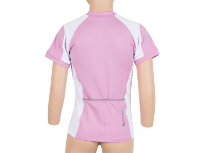 Koszulka rowerowa dziecięca Sensor CYKLO ENTRY w kolorze różowym