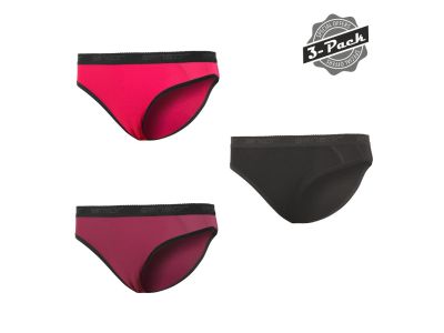 Sensor DOUBLE FACE women&amp;#39;s panties, 3 pack, black/pink