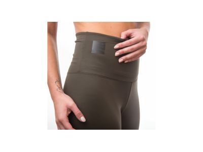 Sensor INFINITY ECO women&#39;s leggings, olive green