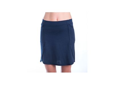 Sensor MERINO ACTIVE dámska sukňa, deep blue