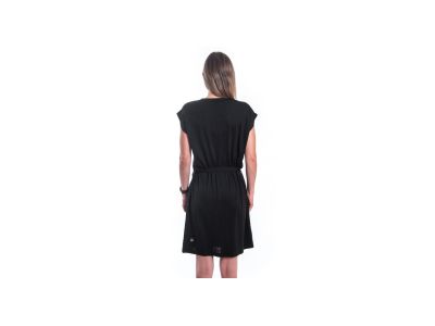 Sensor MERINO ACTIVE dámske šaty, čierna