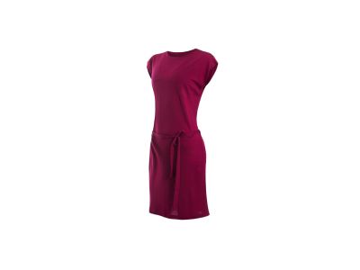 Sukienka damska Sensor MERINO ACTIVE w kolorze liliowym