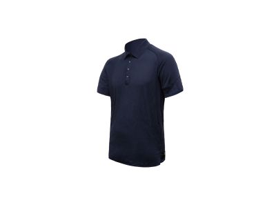 Sensor MERINO ACTIVE polo triko, deep blue