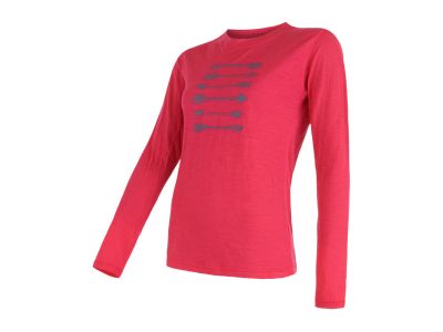 Sensor MERINO ACTIVE PT ARROWS women&amp;#39;s t-shirt, magenta