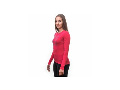 Sensor MERINO ACTIVE PT ARROWS Damen-T-Shirt, Magenta