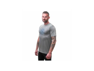 Sensor MERINO ACTIVE PT COMPASS T-shirt, gray