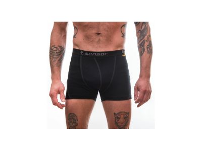 Sensor MERINO ACTIVE shorts, black
