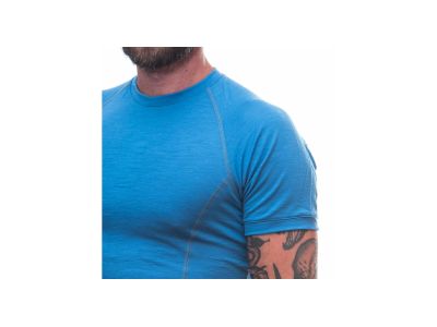 Sensor MERINO ACTIVE póló, kék
