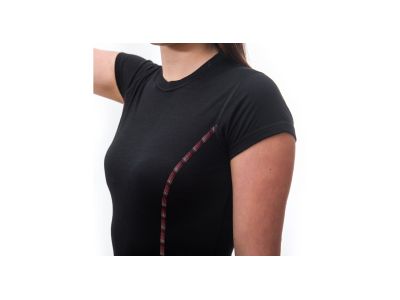 Sensor MERINO AIR dámske tričko, čierna