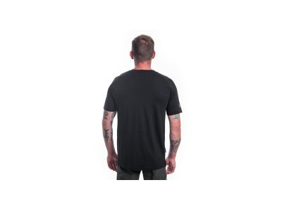 Érzékelő MERINO AIR PT póló, fekete