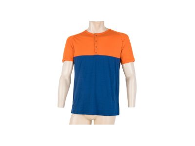 Sensor MERINO AIR PT tričko, modrá/oranžová