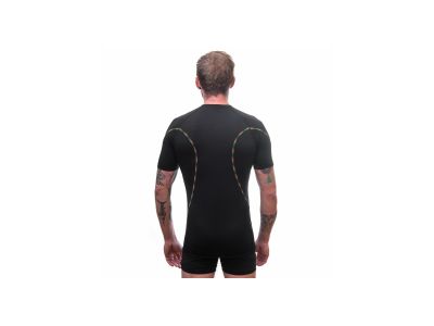 Sensor MERINO AIR T-Shirt, schwarz