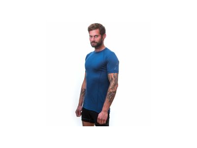 Koszulka Sensor MERINO AIR w kolorze niebieskim