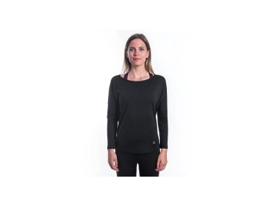 Sensor MERINO AIR Traveler Damen T-Shirt, schwarz