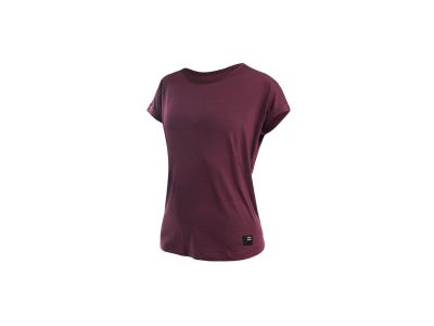 Sensor MERINO AIR traveler women&amp;#39;s T-shirt, port red