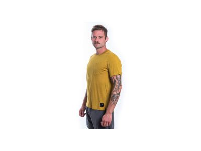 Sensor MERINO AIR traveller tričko, mustard