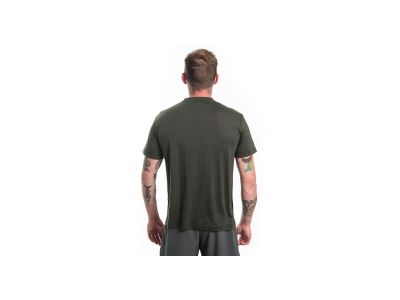 Sensor MERINO AIR traveler shirt, olive green