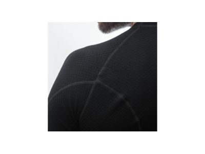 Sensor MERINO DF ADVENTURE tričko, čierna