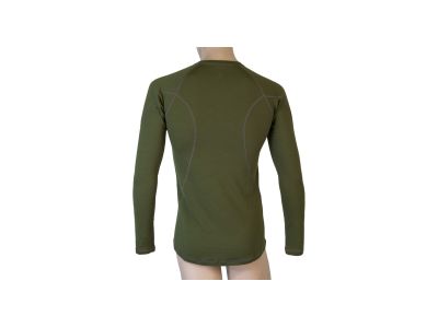 Sensor MERINO DF CAMP tričko, safari green