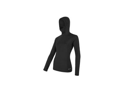 Sensor MERINO DF női póló, fekete