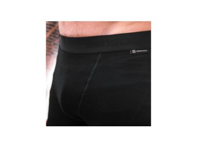 Sensor MERINO DF shorts, black