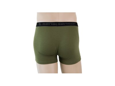 Pantaloni scurți Sensor MERINO DF, verde safrontalăi