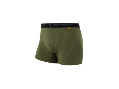 Sensor MERINO DF Shorts, Safarigrün