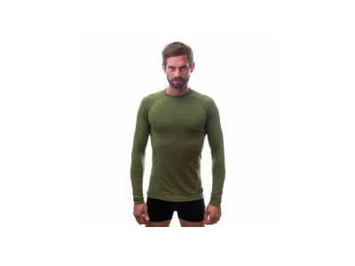 Sensor MERINO DF tričko, safari green