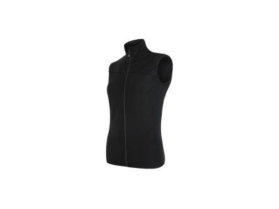 Vesta de dama Sensor MERINO EXTREME, neagra