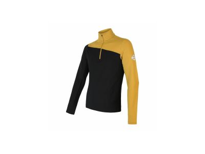 Sensor MERINO EXTREME shirt, mustard/black