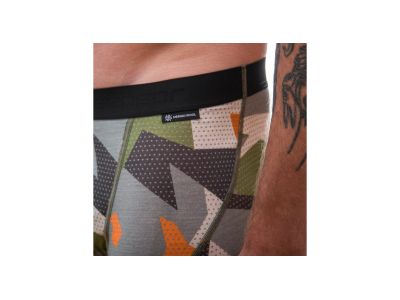 Sensor MERINO IMPRESS boxer shorts, safari/camo