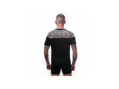 Sensor MERINO IMPRESS T-shirt, black