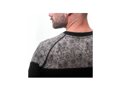 Sensor MERINO IMPRESS T-Shirt, schwarz
