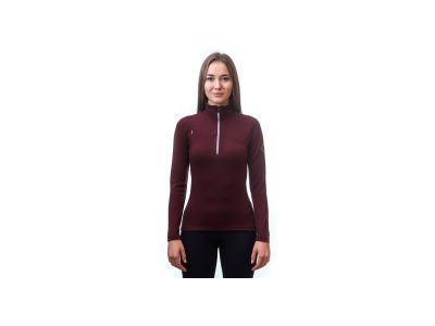 Sensor MERINO UPPER Damen-Sweatshirt, Portrot
