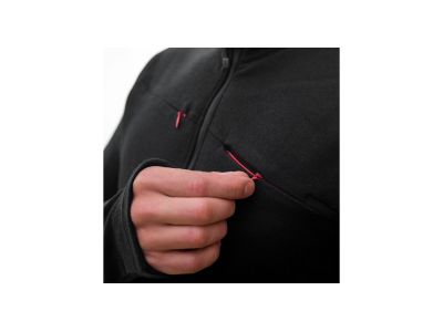 Sensor MERINO UPPER pulóver, fekete
