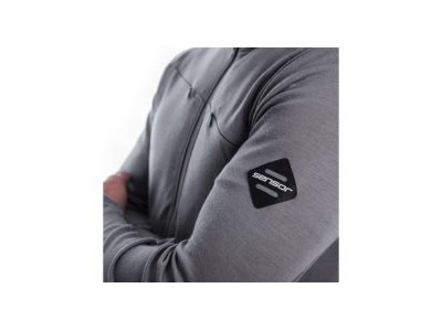 Sensor MERINO UPPER sweatshirt, gray
