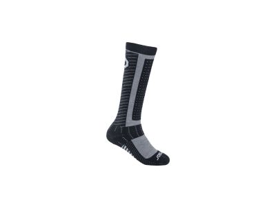 Sensor PRO MERINO zokni, szürke/fekete