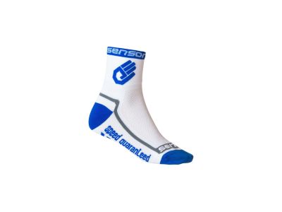 Sensor RACE LITE HAND ponožky, biela/modrá