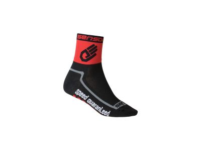 Sensor RACE LITE HAND ponožky, černá/červená