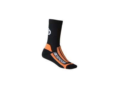 Sensor TREKING MERINO Socken, schwarz/orange