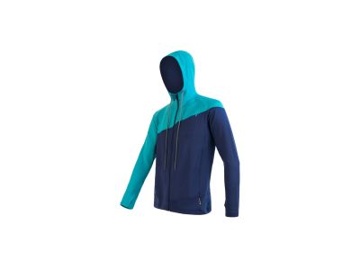 Sensor TECNOSTRETCH Sweatshirt, tiefblau/pagodenblau